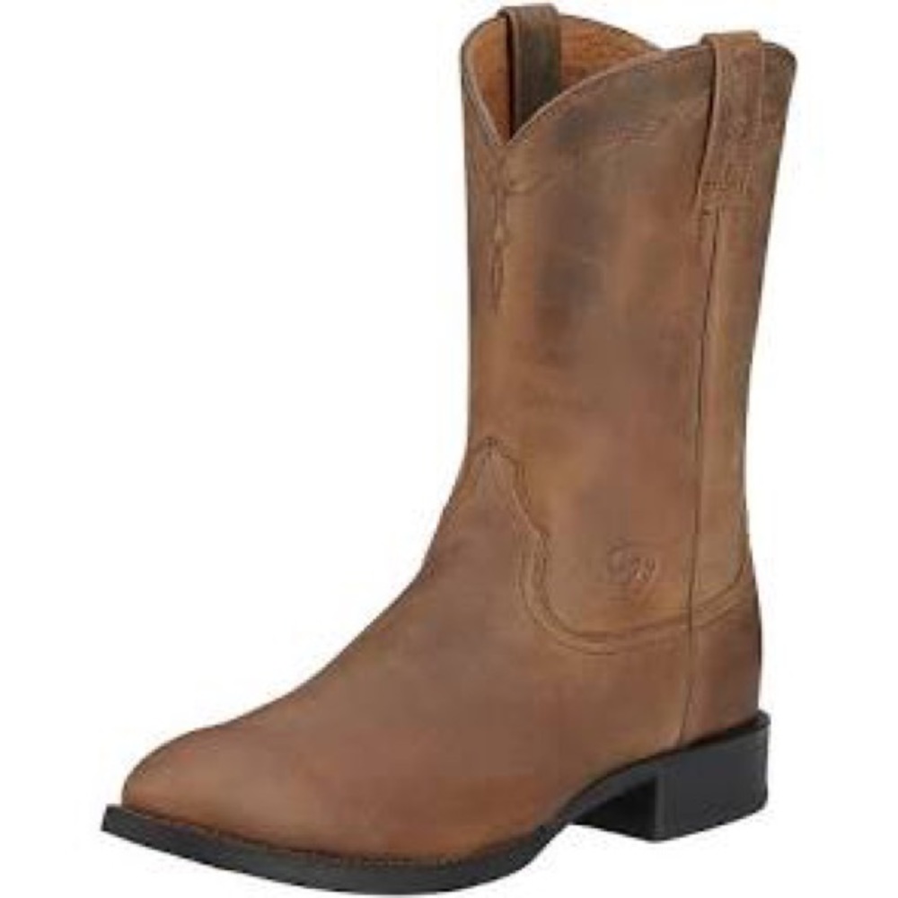 Stylish Men Ariat Heritage Roper Western Boot.